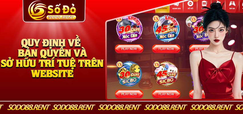 Quy Định Về Bản Quyền và Sở Hữu Trí Tuệ trên Website