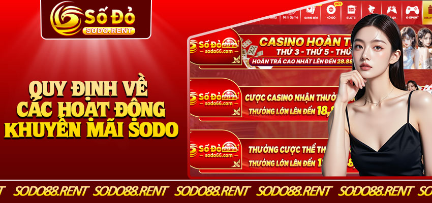 Quy Định Về Các Hoạt Động Khuyến Mãi Sodo