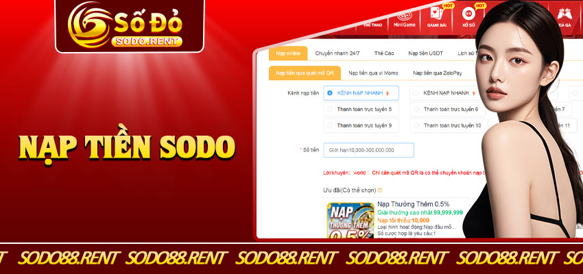 Nạp Tiền Sodo